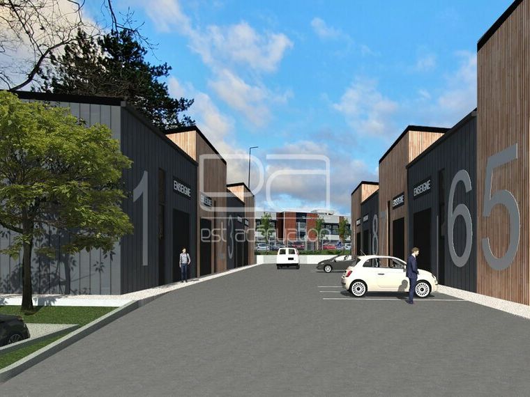 À Louer - Cellules d'activités neuves à Laxou - Projet Mouzon 5B