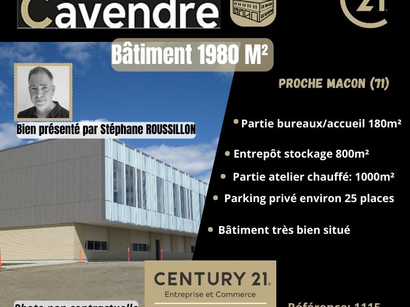Vente local 1980.00 m² à MACON