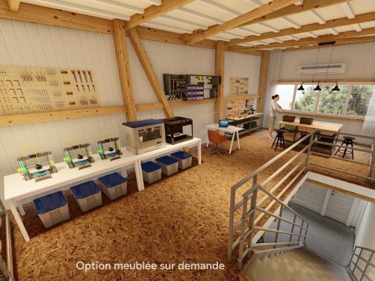 Location entrepôts 96 m² non divisibles