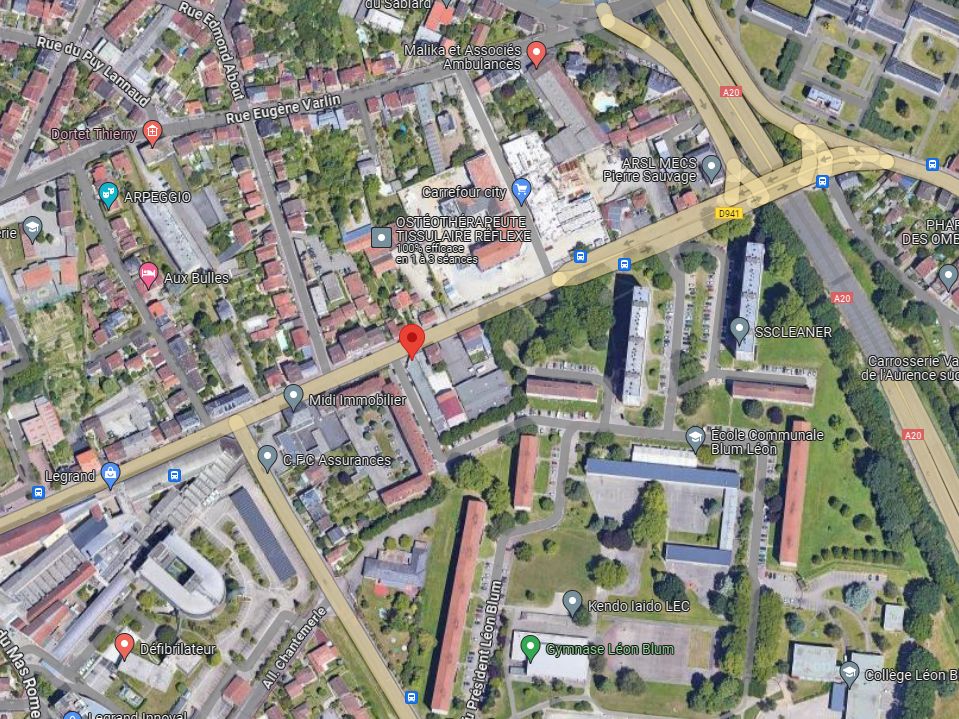 Vente local commercial 350.00 m² à LIMOGES
