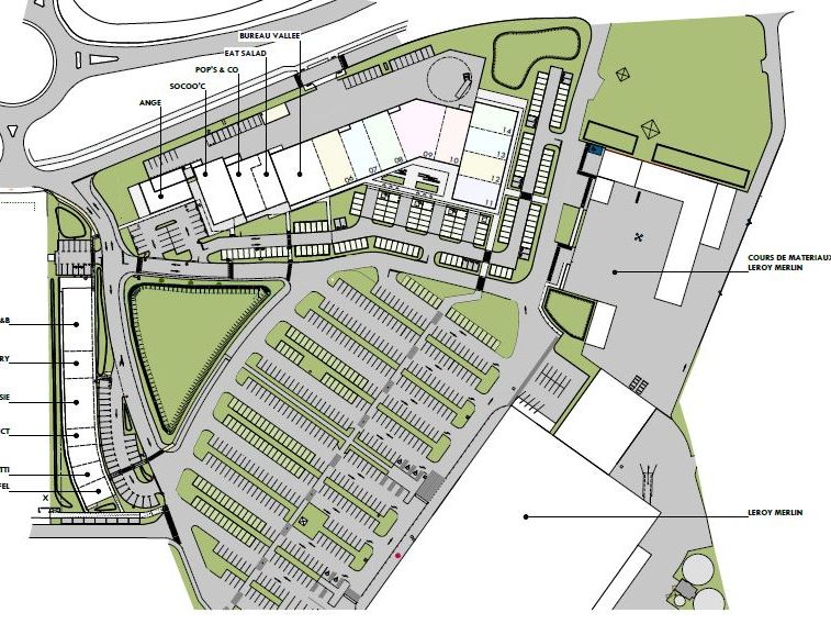 Location local commercial 280.00 m² à BIGANOS