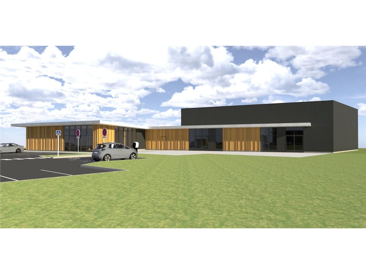 Location local commercial 257.00 m² à BIGANOS