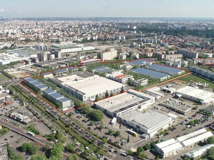 5 572 m² dédié à la production industrielle sur le site USIN à Venissieux