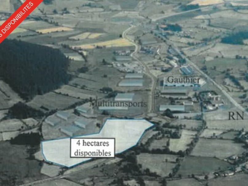 Vente terrain 40000 m² non divisibles