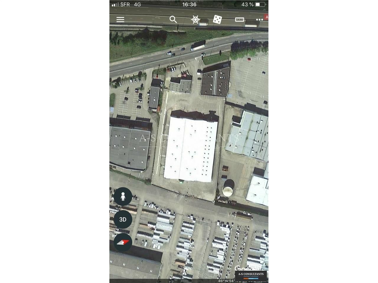 Location local commercial 1200 m² non divisibles