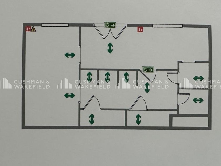 Location locaux commerciaux 65 m² non divisibles