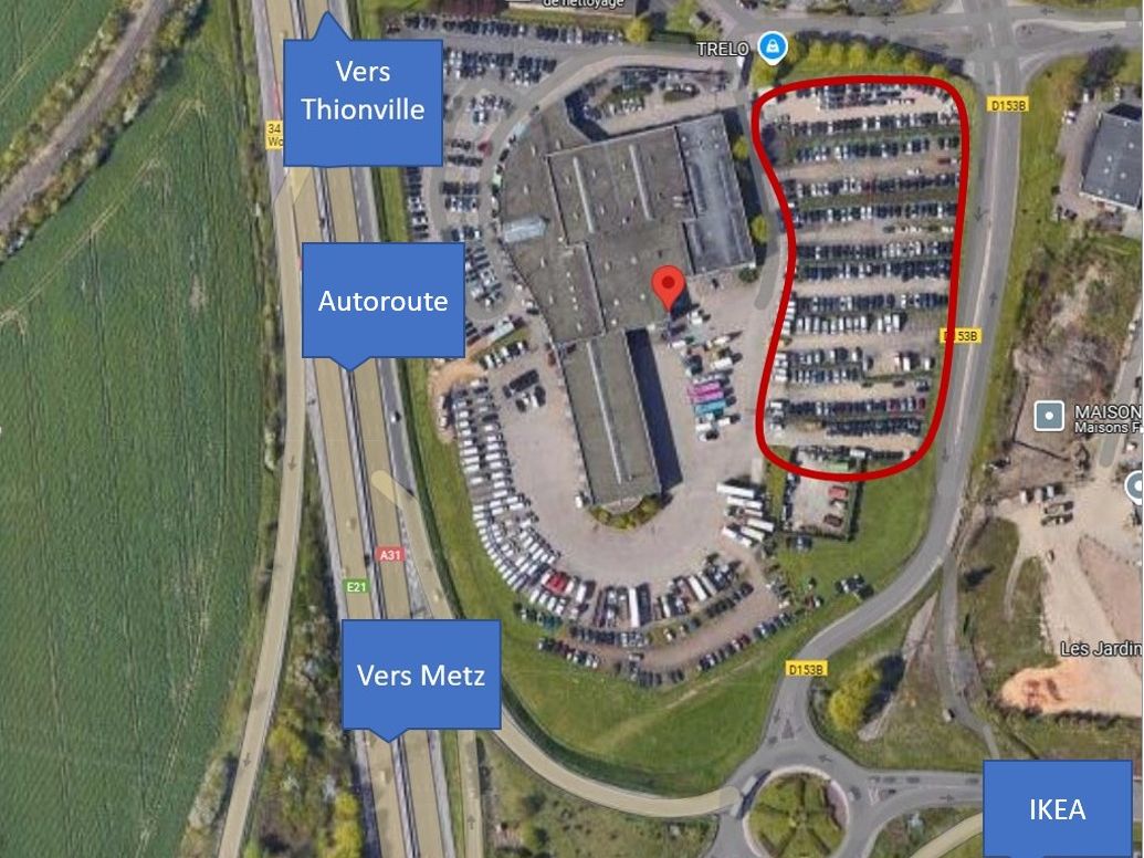 Location activites 3000.00 m² non divisibles