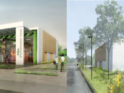 Location entrepôts 1600 m² divisibles à partir de 400 m²