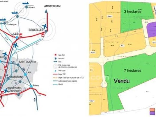 Vente terrain 30000 m² non divisibles