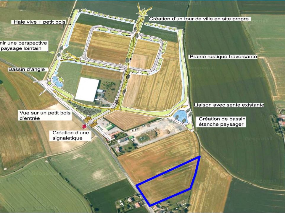 Vente terrain 20000 m² à Sacy-le-Grand