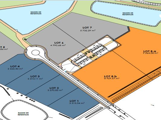 Vente terrain 17000 m² divisibles à partir de 2500 m²