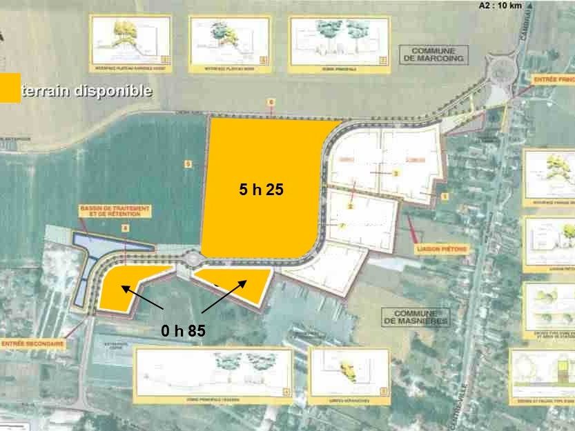 Vente terrain 70000 m² divisibles à partir de 50000 m²