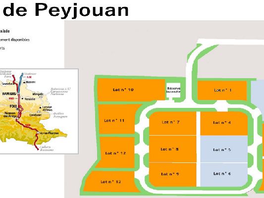 Vente terrain 3120 m² divisibles à partir de 2301 m²