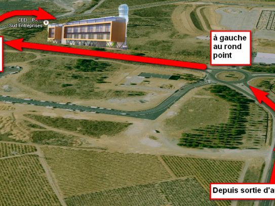 Location bureaux 2000 m² non divisibles