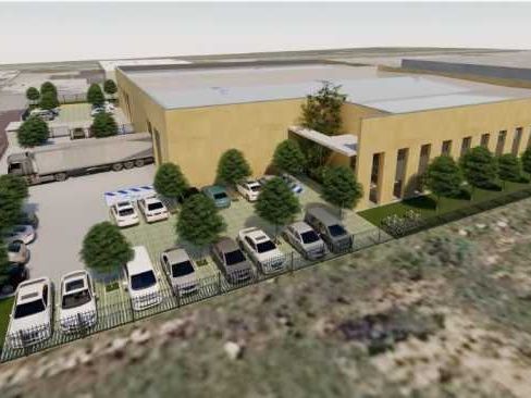 Location entrepôts 1407 m² non divisibles