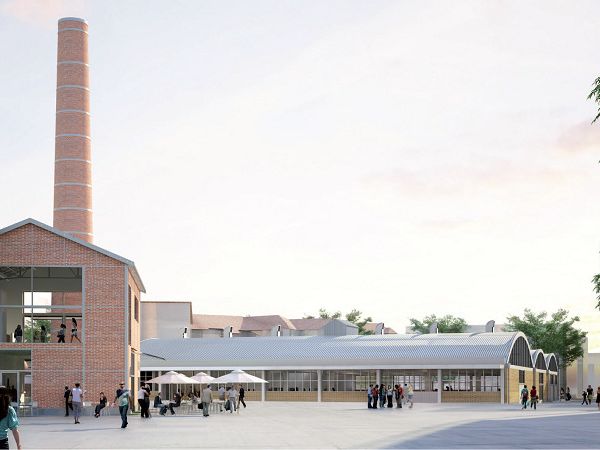 Location entrepôts 2435 m² non divisibles