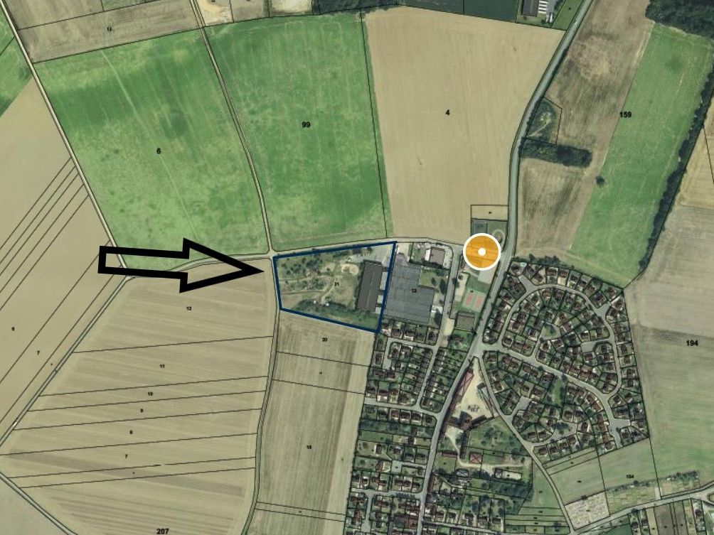 Location entrepôts 1458 m² non divisibles