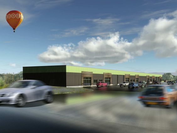 Location entrepôts 2400 m² divisibles à partir de 295 m²