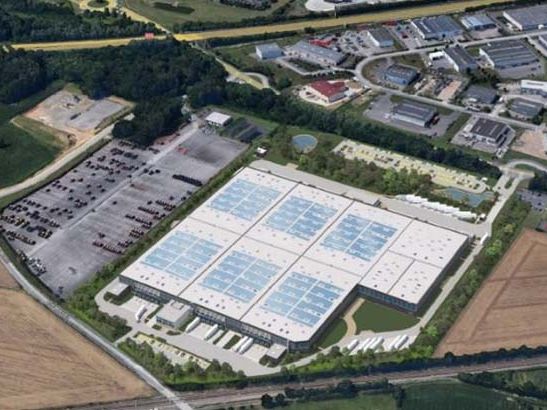 Location entrepôts 44703 m² non divisibles