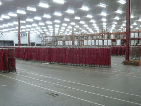 Location entrepôts 22000 m² non divisibles