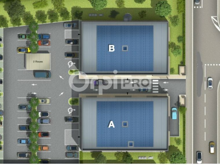 BUREAUX A VENDRE ET A LOUER - 3 148 m² DIVISIBLES - VILLEFRANCHE-SUR-SAÔNE 