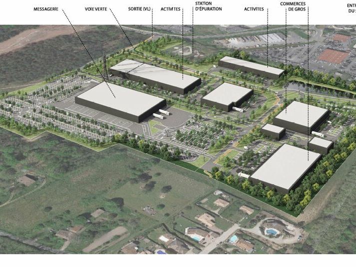 ZAC DE MARTILLAC - A62 - PROJETS DE BEFA SUR UN FONCIER DE 6Ha