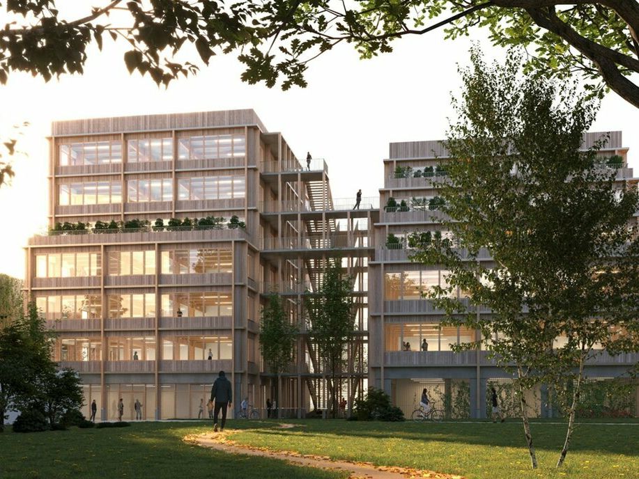 Vente bureaux 5250 m² divisibles à partir de 343 m²