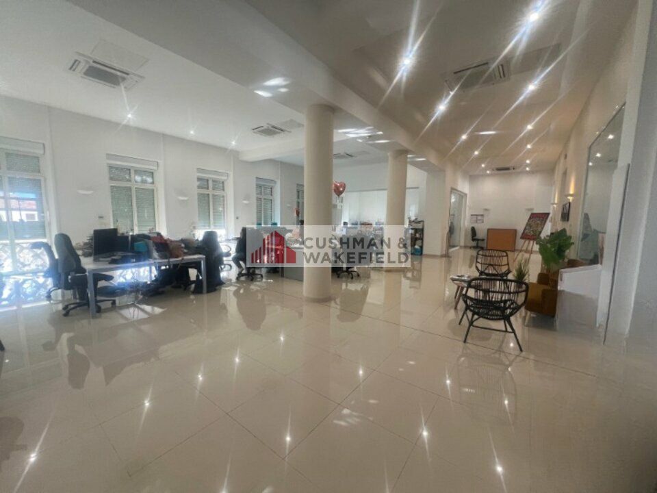 Location bureaux 500 m² non divisibles