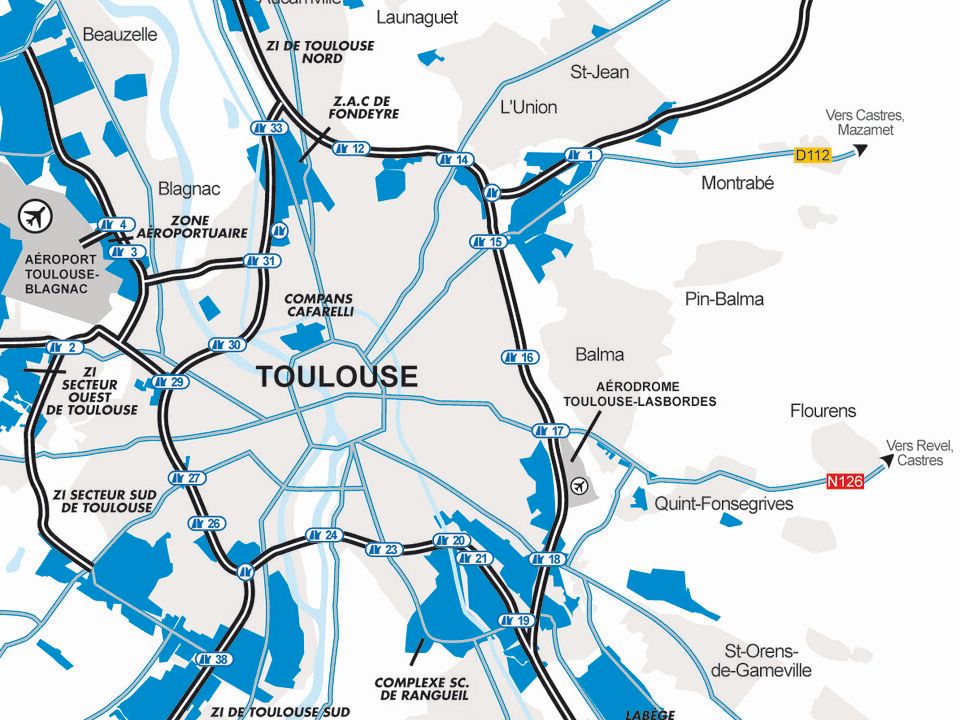 A VENDRE TERRAIN 3381 m² - (31450) AYGUESVIVES