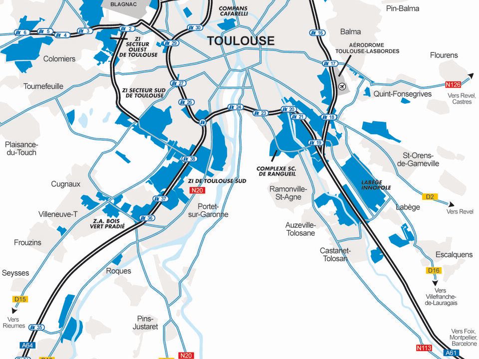 A VENDRE LOCAL D'ACTIVITÉ 613 m² - (31100) TOULOUSE