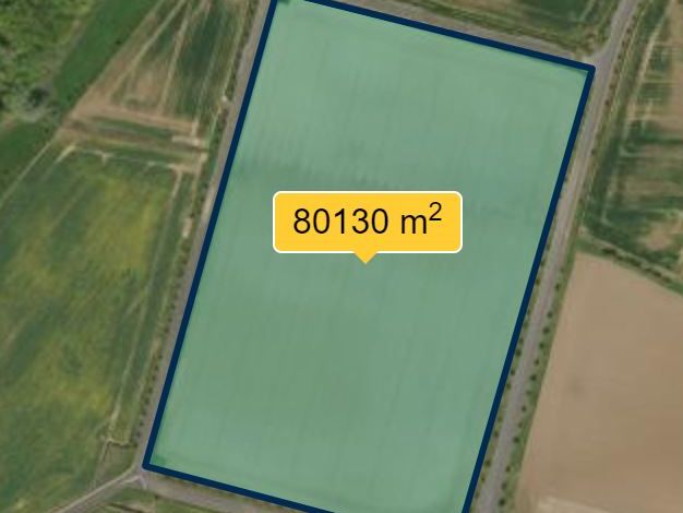 Vente terrain 80130 m² non divisibles