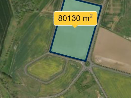 Terrain de 8 ha à vendre -Tergnier (02)