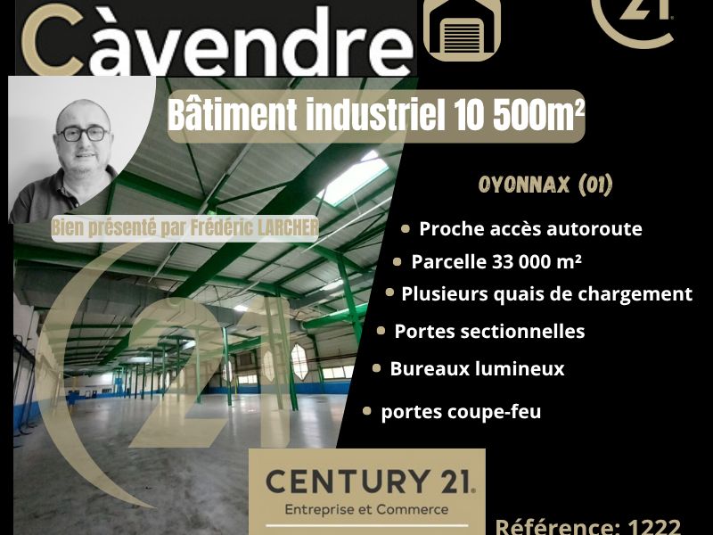 Vente local 10500.00 m² à OYONNAX