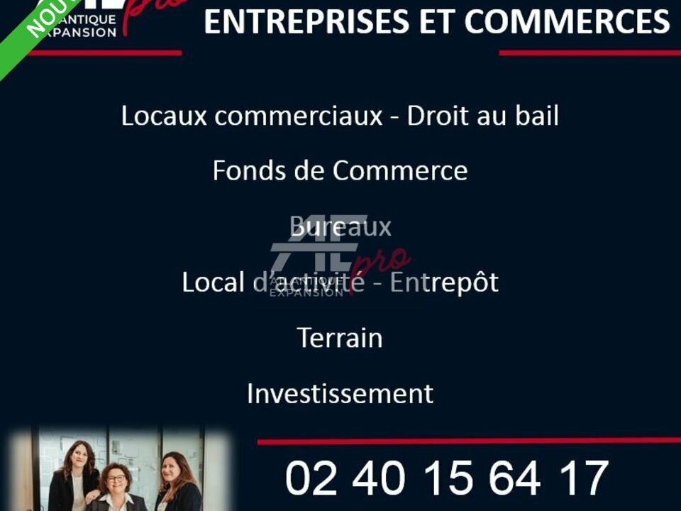 Cellule d'activité à louer au cœur de la zone de Pornichet Atlantique par Atlantique Expansion Pro