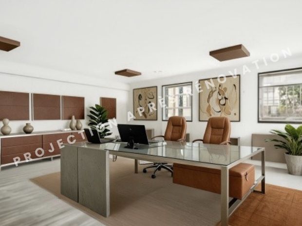 Location bureaux 250 m² non divisibles