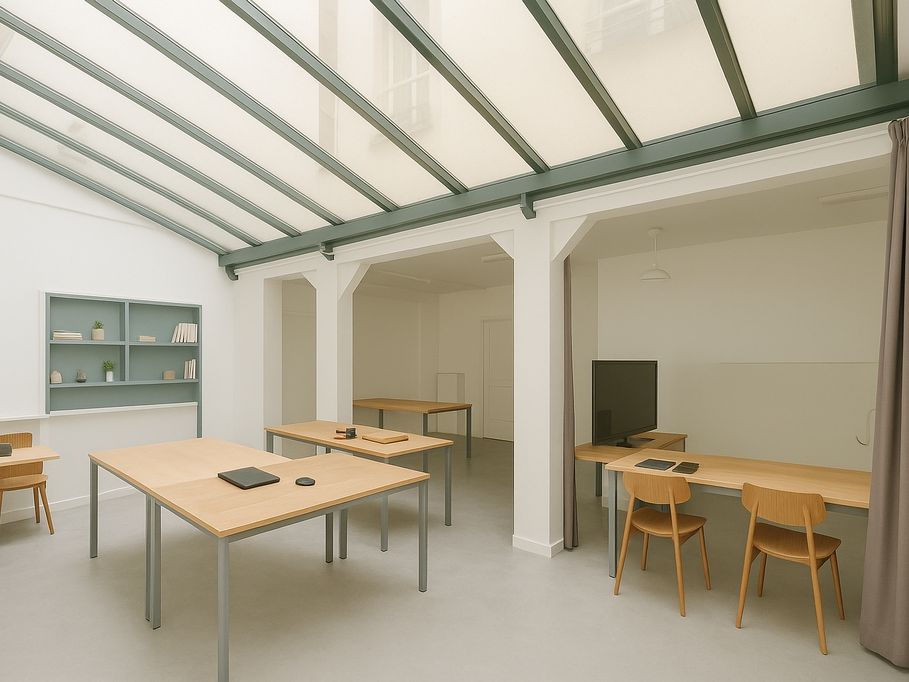 Location bureaux 120 m² non divisibles