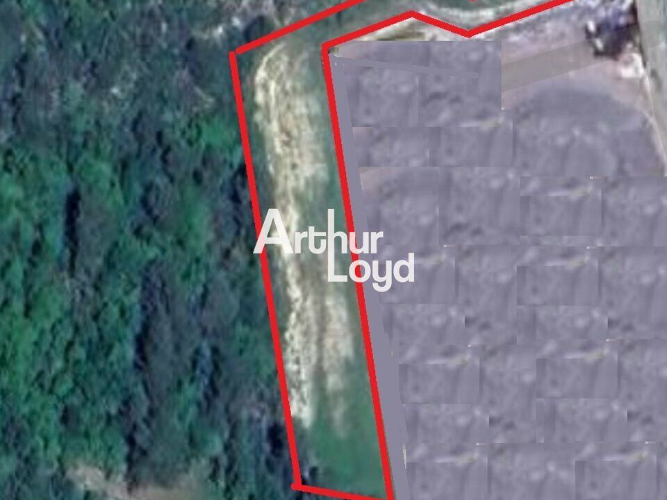 Location terrain 2000 m² non divisibles