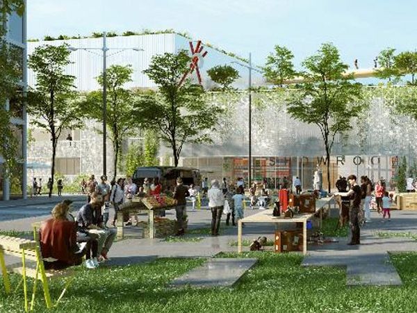 Location entrepôts 36000 m² non divisibles