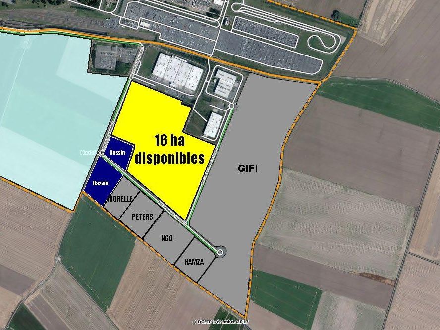 Vente terrain 160000 m² non divisibles