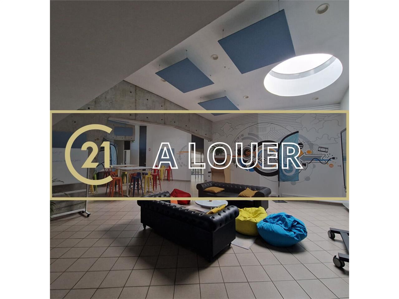 Location bureaux 761.00 m² à CAEN