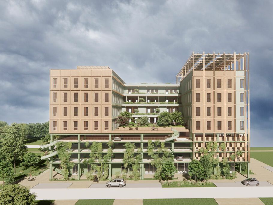 Locaux neufs disponibles à la vente et à la location au Wacken, Archipel à Strasbourg