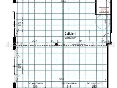 Vente bureaux 346 m² divisibles à partir de 50 m²