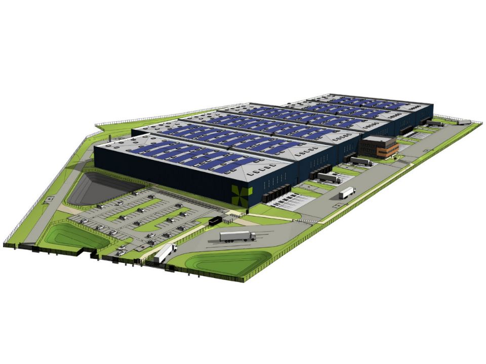 Plateforme logistique de 43 000m² à vendre - Bléré (37)