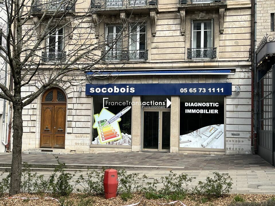 Location local commercial 314 m² non divisibles