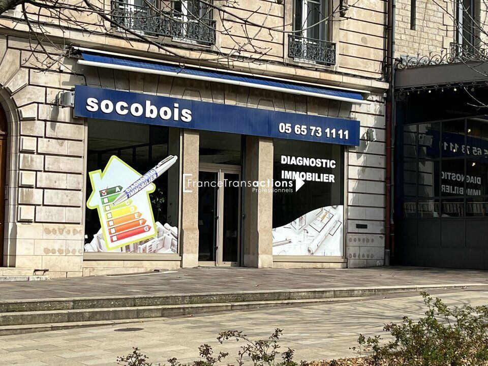 A LOUER LOCAL COMMERCIAL 314 m² CENTRE VILLE RODEZ
