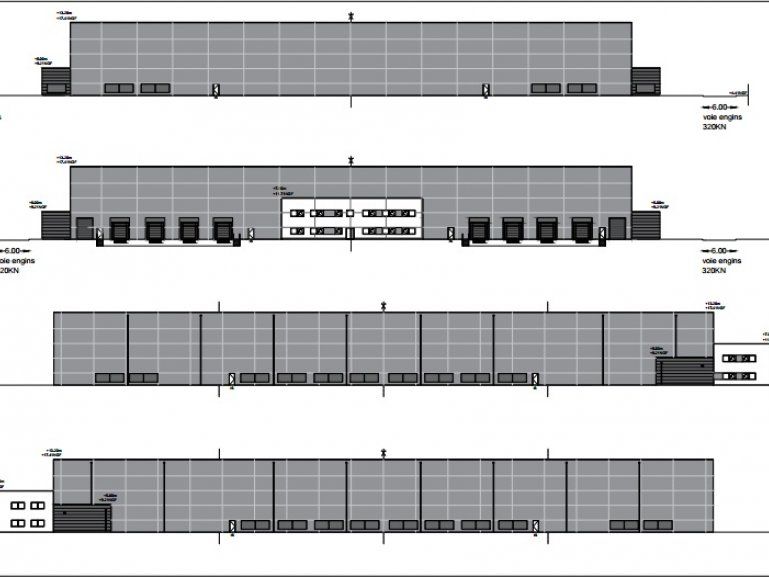 Vente entrepot 6000 m² non divisibles
