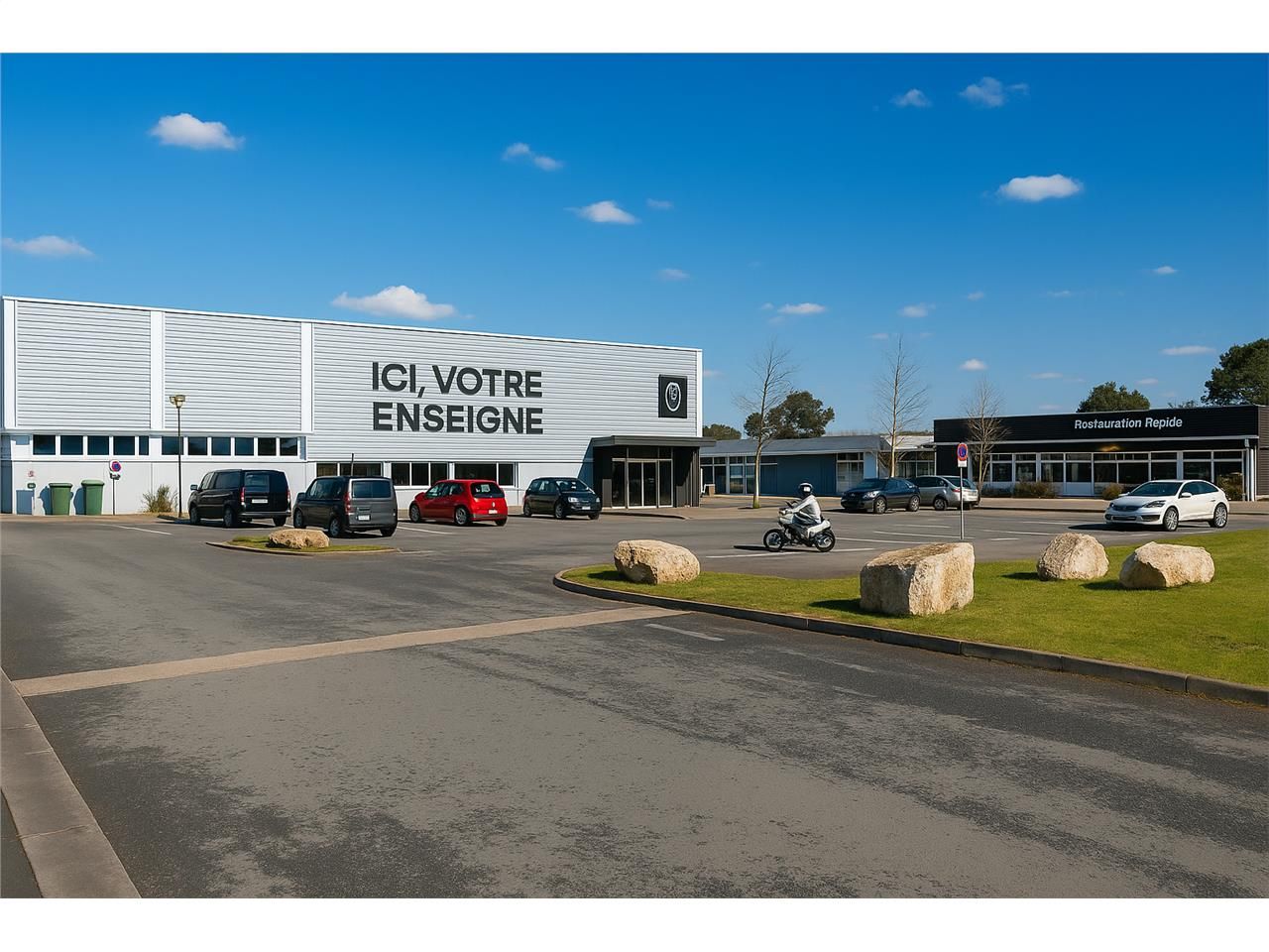 Location local commercial 745.00 m² à PESSAC