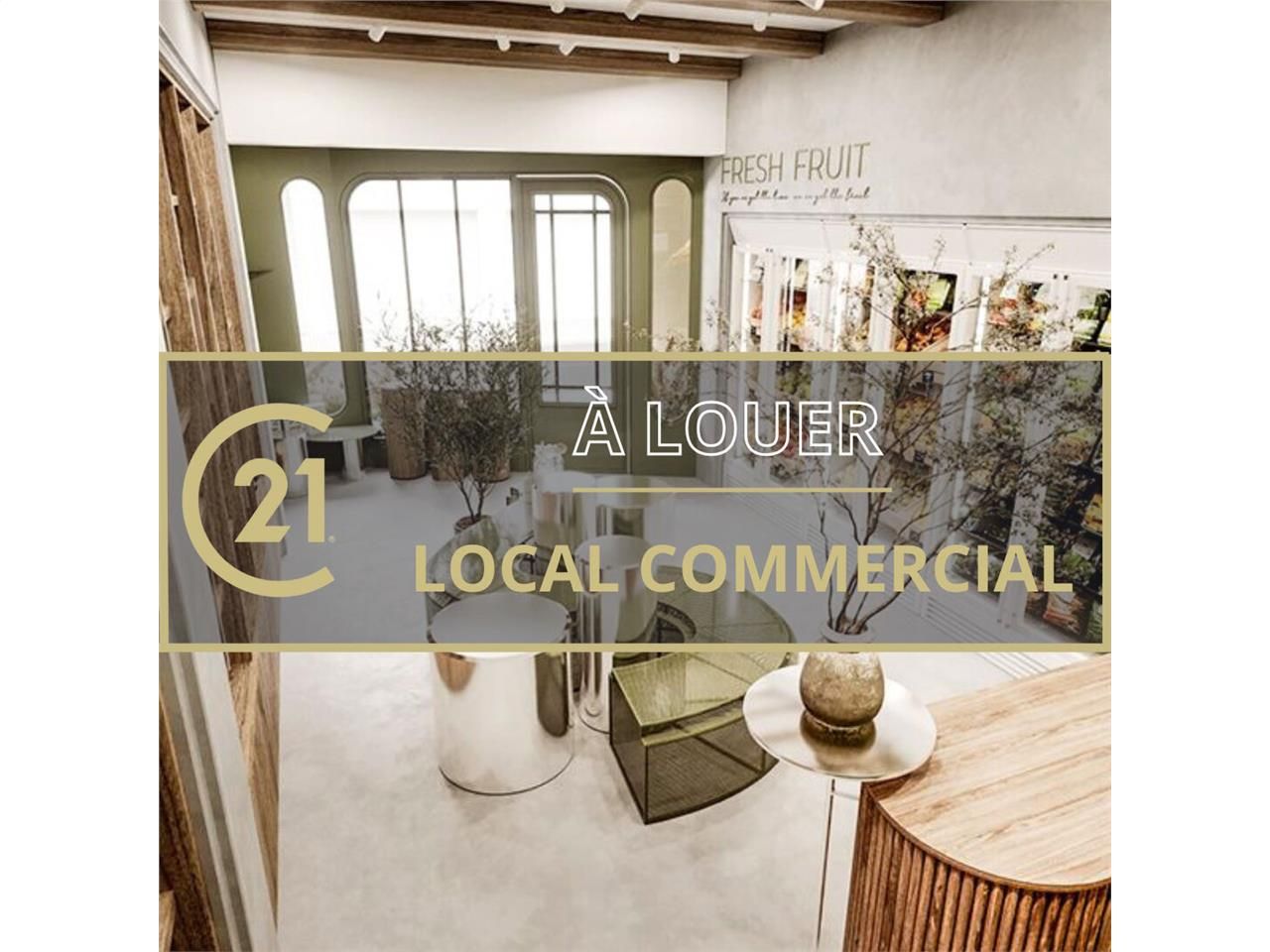 Location local commercial 95.00 m² à CAEN