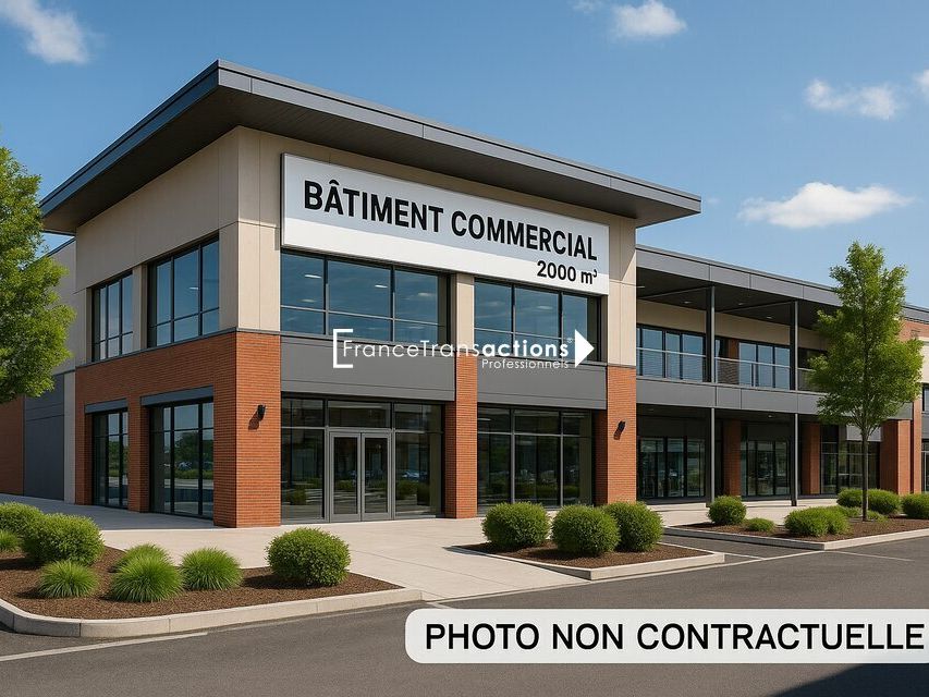 Vente local commercial 2047 m² divisibles à partir de 239 m²