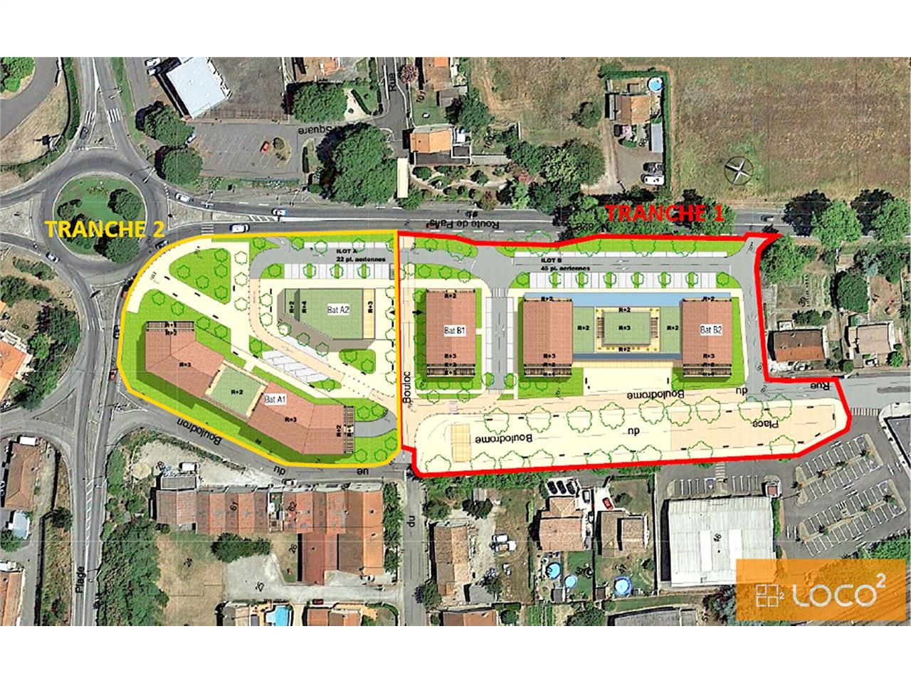 Vente local commercial 621.00 m² à LESPINASSE